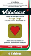 Heartgard Heartworm Prevention For Dogs 21 to 40kg 6 Pack 