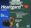 Heartgard Heartworm Prevention Blue Box For Small Dog Up To 10 kg 6 Pack 