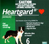 Heartgard Heartworm Prevention Green Box For Medium Dog 12 to 22kg 6 Pack 